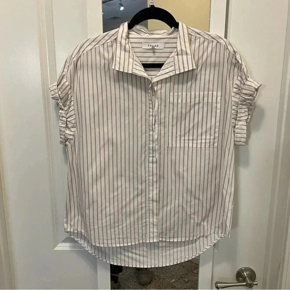 FRAME Sheila Pocket blouse - Picture 2 of 6